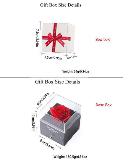 Rose Heart Mom Necklace with Rose Jewelry Gift Box, Love Heart Necklace, Flower Heart Pendant Necklace for Mother, Christmas Birthday Mother'S Day Jewelry Gift for Mom Grandma